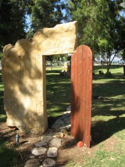 Ginosar Israel sculpture 2008