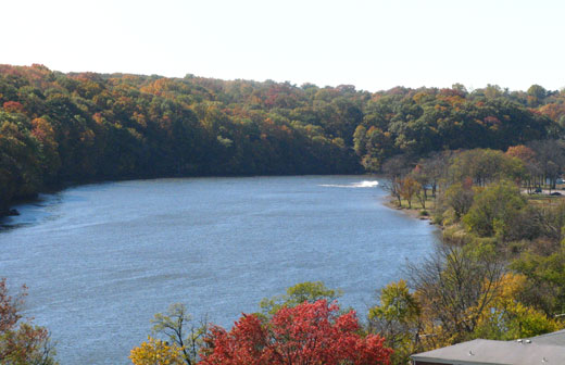 raritan river from bridge