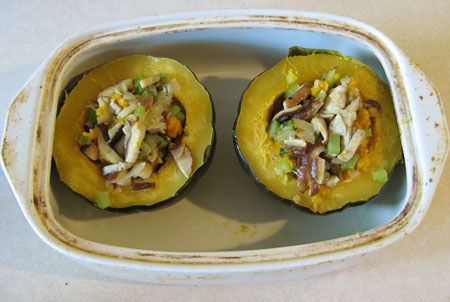 stuffed squash