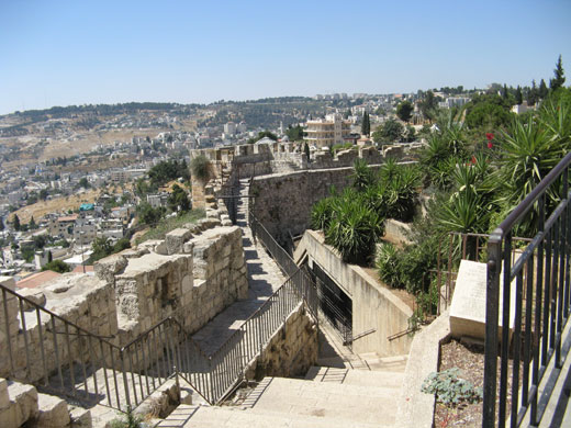wall in old city of Jerusalem