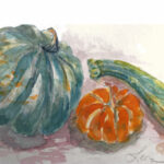 squashes watercolor
