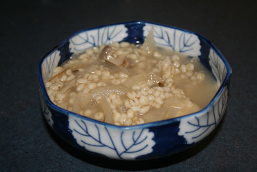 Mushroom Barley Soup