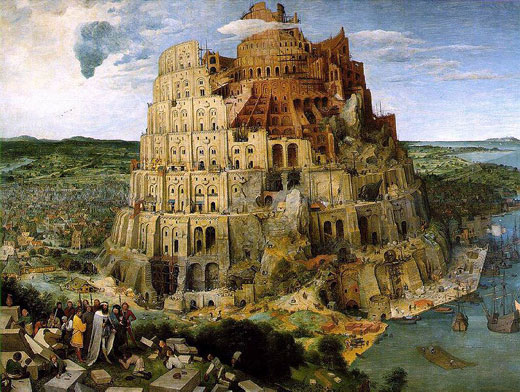 Tower of Babel by Brueghel