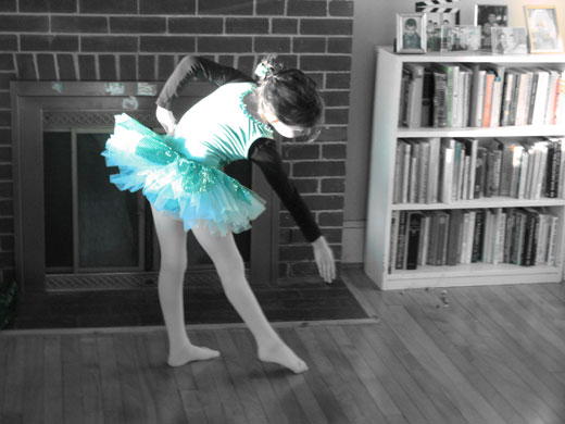 ballerina in teal 2009