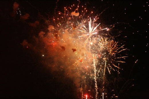 Fireworks 2010 July 4th Asbury Park Beach