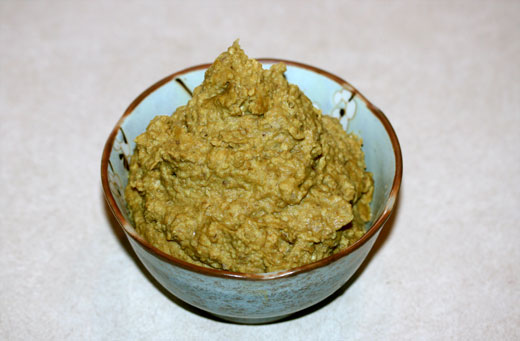 mock chopped liver with lentils, onions, walnuts - vegan recipe