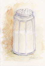 saltshaker watercolor