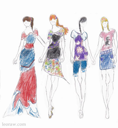 fashion drawing