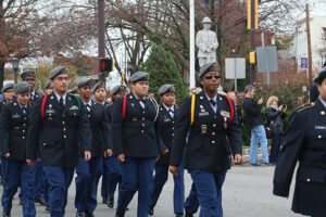 Veteran's Day Parade in Highland Park, New Jersey
