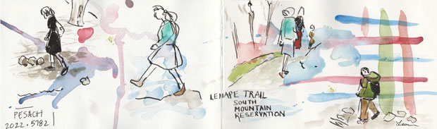 Lenape Trail figures