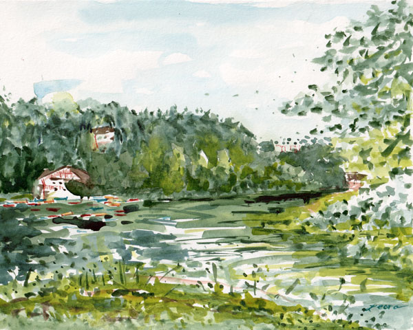 Charles River scenery