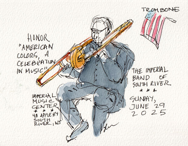 Trombone * Honor * “American Colors, A Celebration in Music” * The Imperial Band of South River * Sunday, June 29, 2025